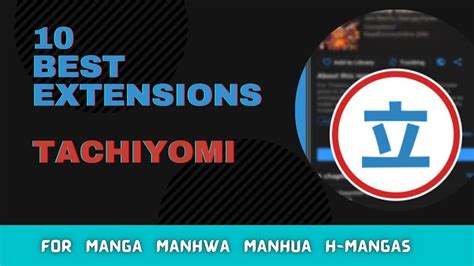 tachiyomi extensions|best tachiyomi extensions 2022.